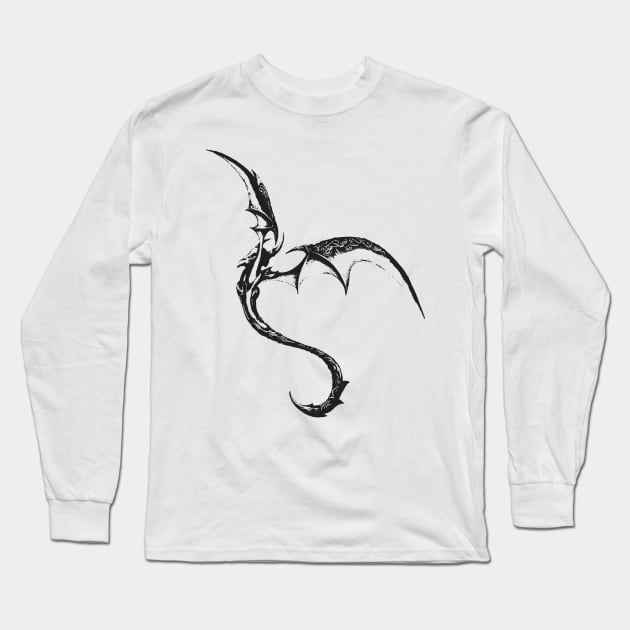 Nazgul Long Sleeve T-Shirt by Hedgeh0g